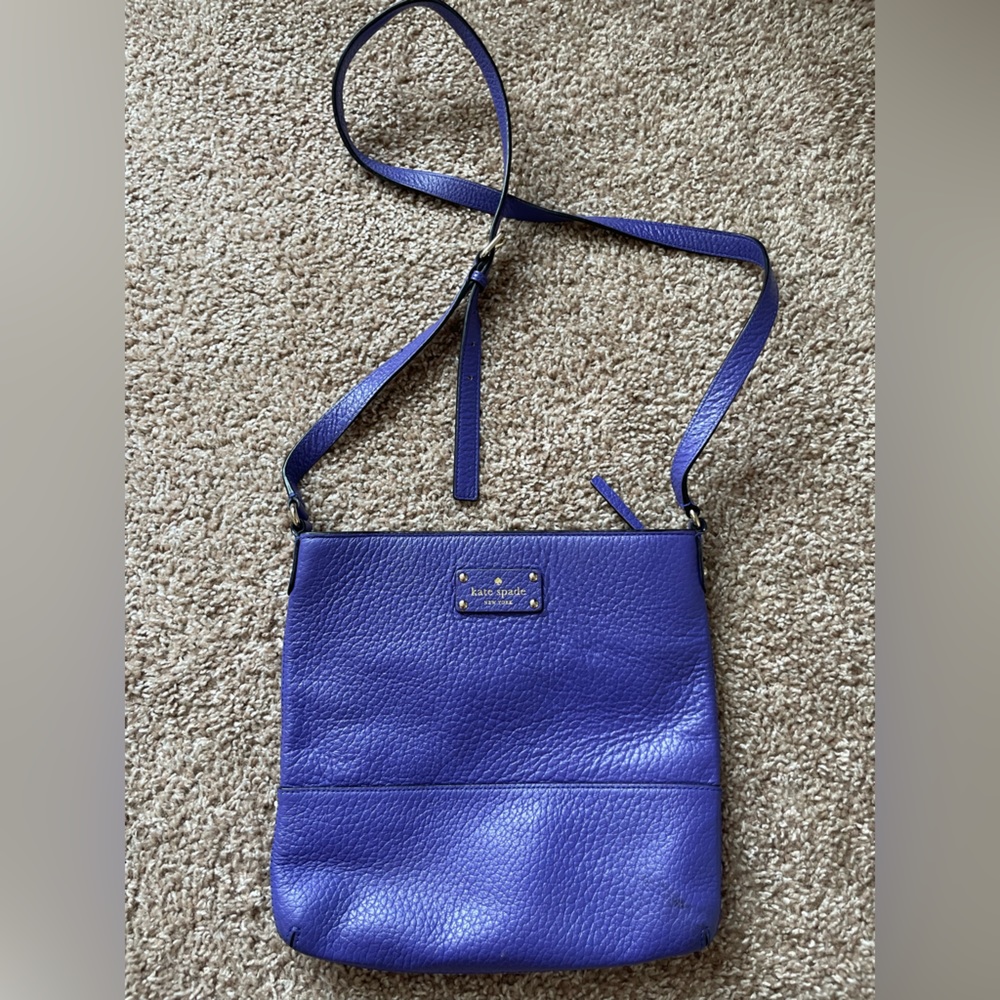 Kate Spade Crossbody (Color Purple)
